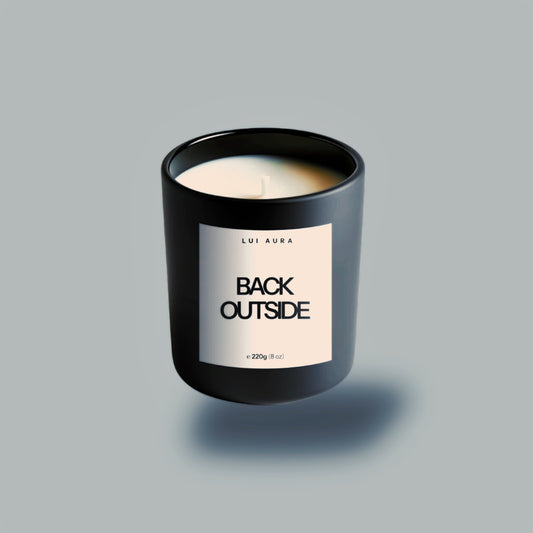 BACK OUTSIDE CANDLE