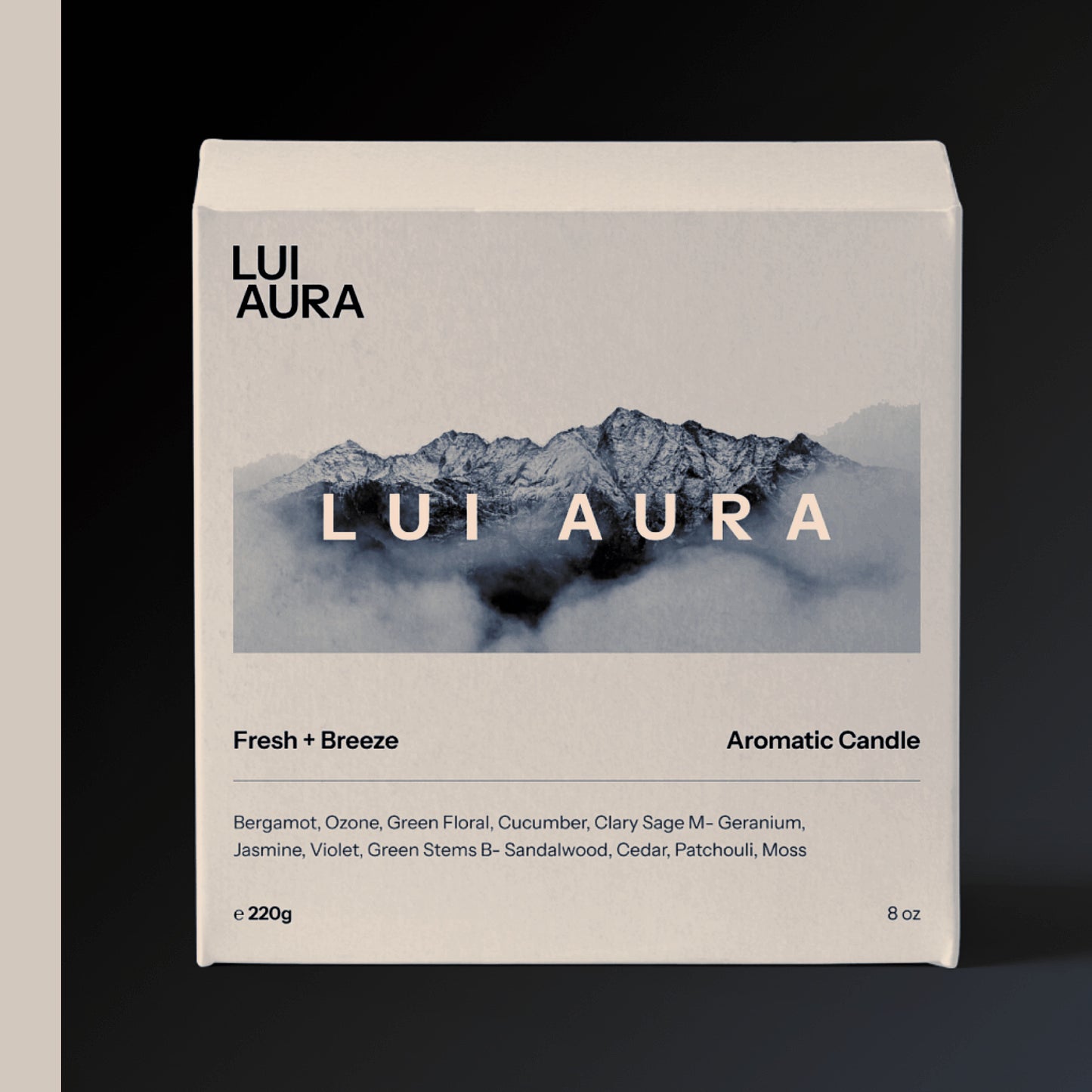 LUI AURA x FRONT9 CANDLE SET- (8oz Standard)