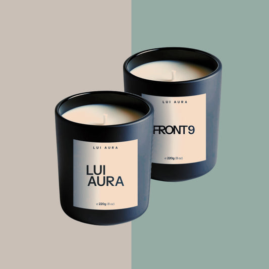 LUI AURA x FRONT9 CANDLE SET- (8oz Standard)